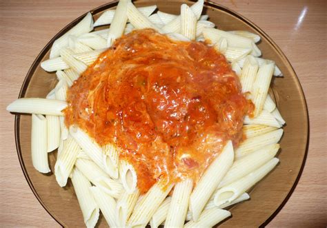 Penne Z Sosem Pomidorowym DoradcaSmaku Pl