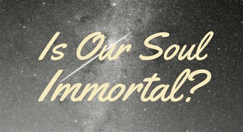 Is Our Soul Immortal? | Truth Rightly Divided