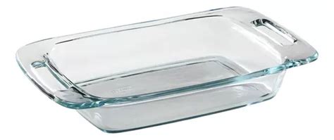 Asadera Fuente Horno Rectangular Easygrab Vidrio Pyrex 1 9 L