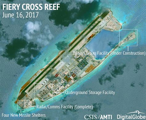 Satellite Images Reveal China Has Built New Military Facilities On