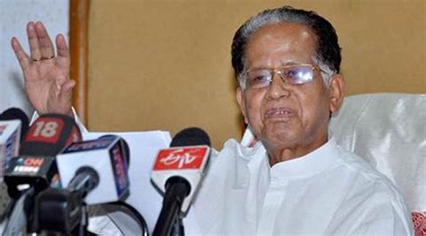 Centre Restores Former Assam Cm Gogoi Mahantas Z Plus Cover With Crpf