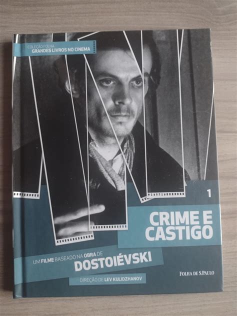 Coleção Folha Grandes Livros No Cinema Vol 01 Crime e Castigo de