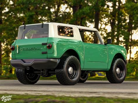 2021 International Harvester Scout Imagined With Ford Bronco ...