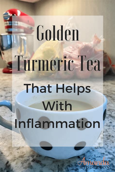 Golden Turmeric Tea That Helps With Inflammation | Turmeric tea ...