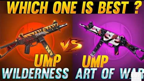 Ump Art Of War Vs Ump Wilderness Hunter Best Ump Skin Ump Free Skin