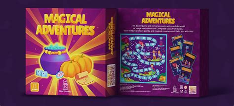 Magical Adventures Board Game On Behance