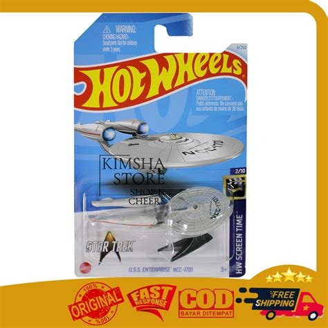 Jual Hot Wheels U S S Enterprise NCC 1701 Star Trek HW Screen Time
