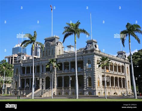 Iolani Palast Oahu Hawaii Stockfotos Und Bilder Kaufen Alamy