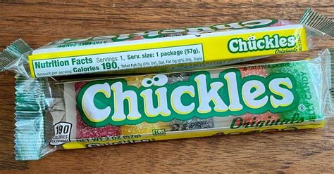 Chuckles Candy (History, Pictures & Commercials) - Snack History