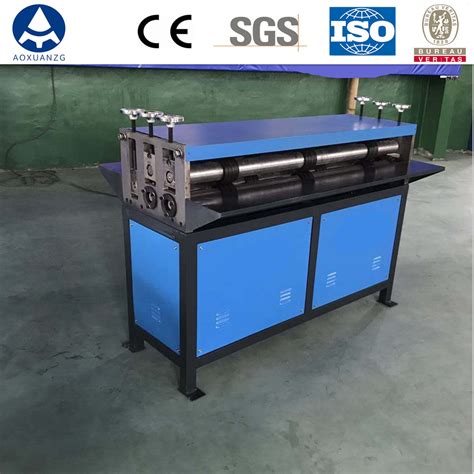 Sheet Metal Groove Beader Machine Duct Grooving Beading Roller Machines