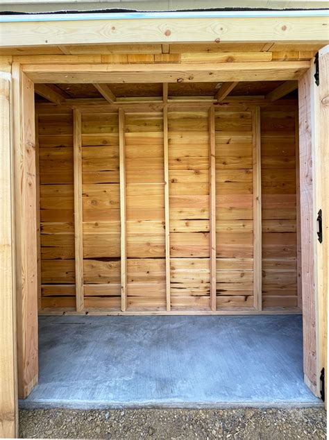 DIY Cedar Garden Shed No Kit Built In A Weekend