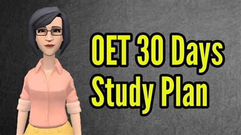 Oet Days Study Plan Easy Tips Tricks Youtube