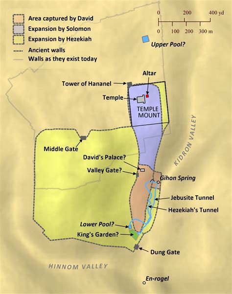 Jerusalem during the Early Old Testament – Bible Mapper Atlas