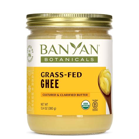 Kitch&Co Banyan Botanicals Grass-Fed Ghee – Original Cultured Organic