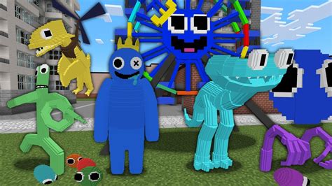 НОВЫЕ РАДУЖНЫЕ ДРУЗЬЯ 2 МОД В МАЙНКРАФТ Rainbow Friends 2 Addon Minecraft Pe Mod Youtube