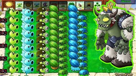 Plants Vs Zombies 99 Gatling Pea Vs Winter Melon Vs 999 Gargantuar Hack Youtube