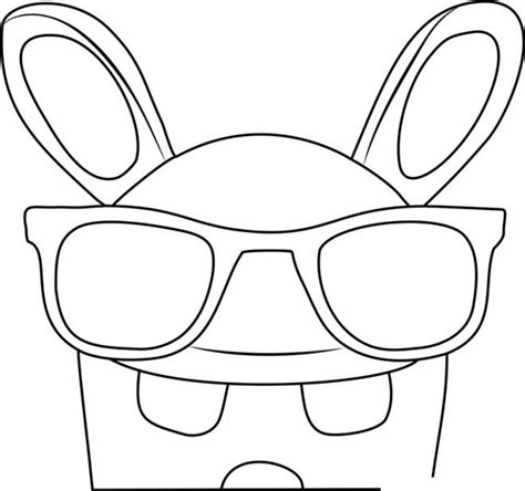 Coloriage Un Lapin Cr Tin Cool Dessin Gratuit Imprimer