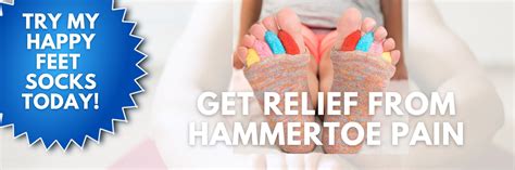 Hammertoe Pain Relief – My-Happy Feet - The Original Foot Alignment Socks