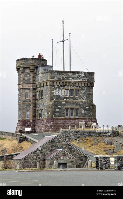 Cabot Tower, Newfoundland Stock Photo - Alamy