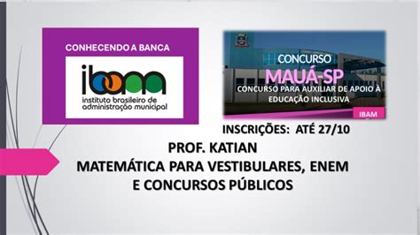 Banca Ibam Concurso Para Auxiliar De Apoio Educa O Inclusiva