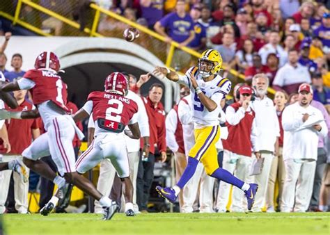 Lsu Football Game Notes Vs Alabama