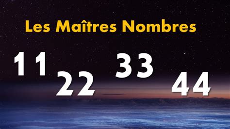 Découvrez le pouvoir des maîtres nombres en numérologie 11 22 et 33