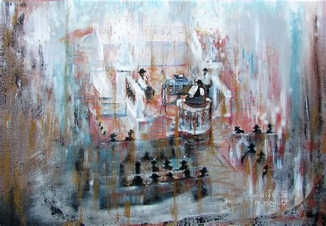 Synagogue Painting By Shemtov Ben Shlomo Fine Art America