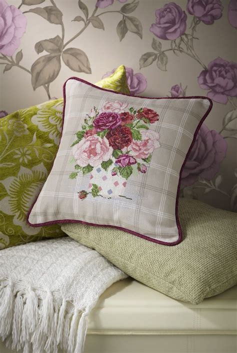 Stitch A Delicate English Rose By Lesley Teare In Our May Issue