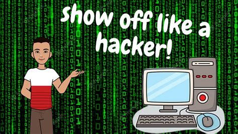 How To Make Yourself Look Like A Hacker Techtalks Youtube