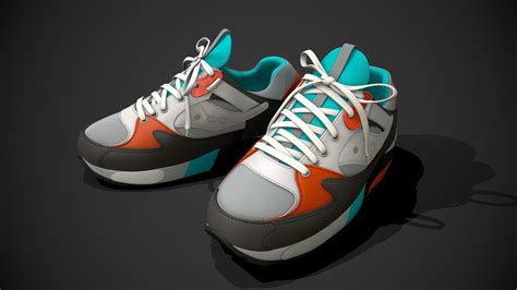 Sneakers 3d Model Cgtrader