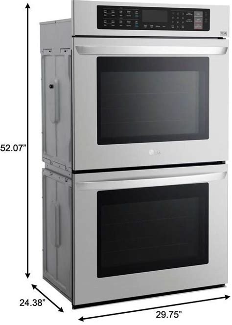 Lg 30 Stainless Steel Double Electric Wall Oven Albert Lee Seattle