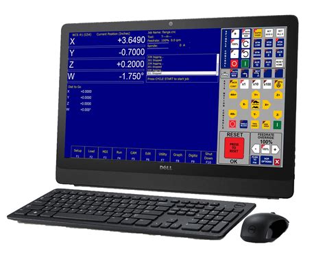 Centroid Cnc Touch Screen Operators Control Panel Aka Vcp Virtual Control Panel