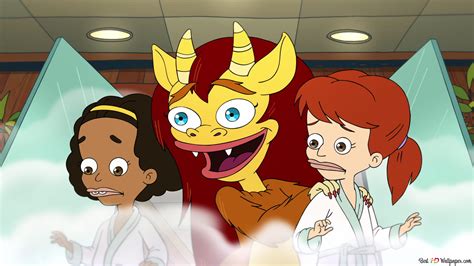 Missy, Connie en Jessie van Big Mouth 4K achtergrond downloaden