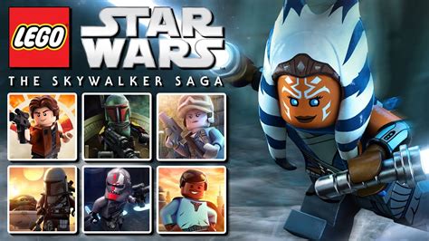 Every Lego Star Wars Skywalker Saga Dlc Character Revealed Youtube