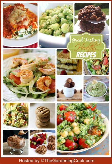 Best Healthy Recipes - Nutritious Taste Sensations - The Gardening Cook