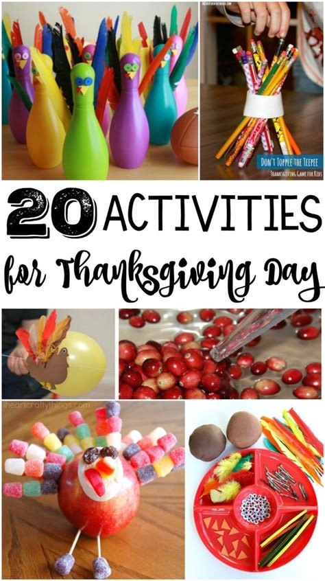 20 Activities for Thanksgiving Day