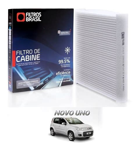 Filtro Cabine Ar Condicionado Fiat Novo Uno Palio Parcelamento Sem Juros