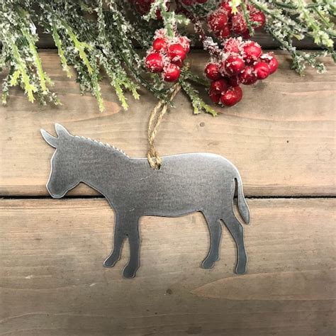 Donkey Ornament - Etsy