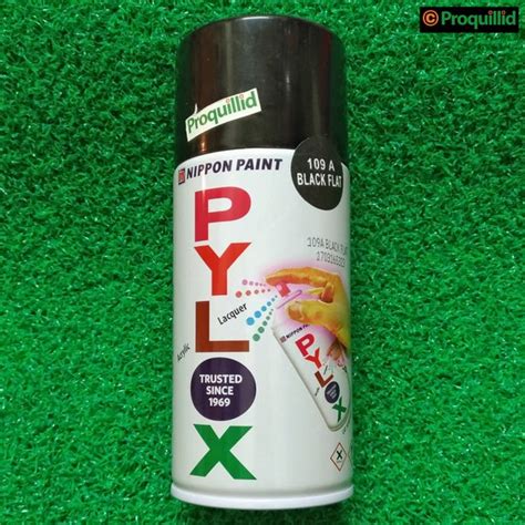 Jual Nippon Paint Cat Semprot Pilox Pylox Spray Paint A Black Flat