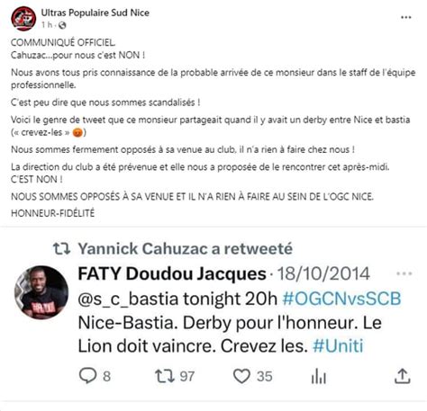 Footballogue On Twitter Les Ultras Populaire Sud De L OGC Nice Ne