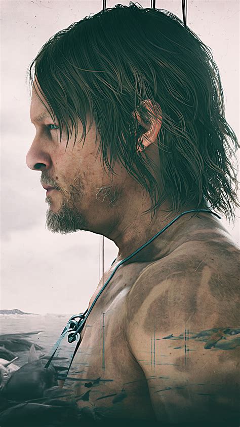 Death Stranding Sam Bridges Norman Reedus 4k Hd Phone Wallpaper