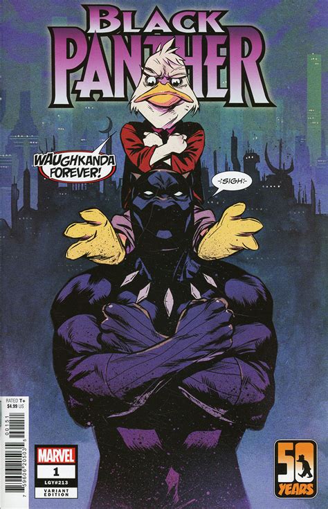 Black Panther Vol Cover C Variant Sanford Greene Howard The Duck Cover