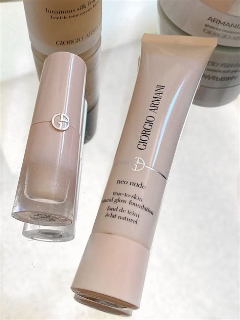 Giorgio Armani Neo Nude True To Skin Natural Glow Foundation Review Swatches Artofit