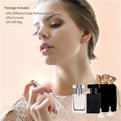 Luxsego Perfume Bottle Atomizers With Funnels 30ml Refillable Perfume