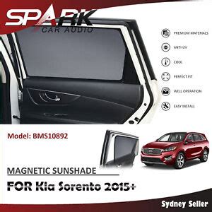 SP MAGNETIC CAR WINDOW SUN SHADE BLIND MESH REAR DOOR FOR KIA SORENTO