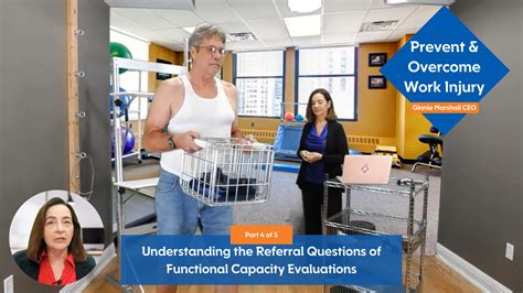 Understanding The Referral Questions Of Functional Capacity Evaluations