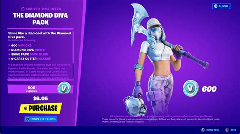 Diamond Diva Starter Pack Pizo Locker Bundle In Fortnite YouTube