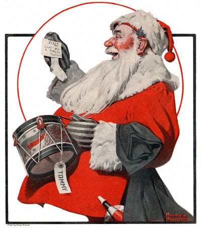 Norman Rockwell Santa Claus Gallery, page 1