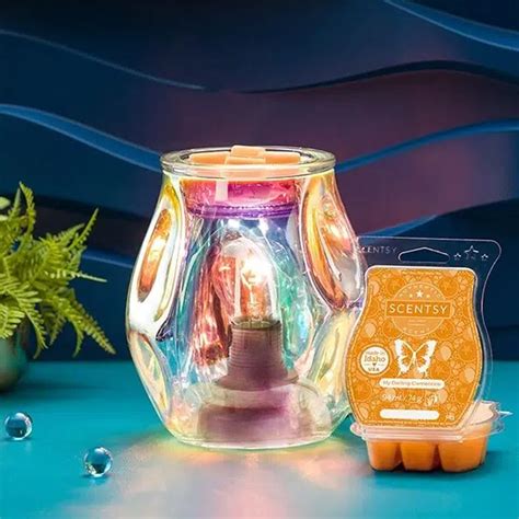 Bubbled Iridescent Scentsy Warmer The Candle Boutique Scentsy Uk