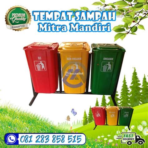 Tempat Sampah Kotak In Kapasitas Liter Bahan Fiberglass Di